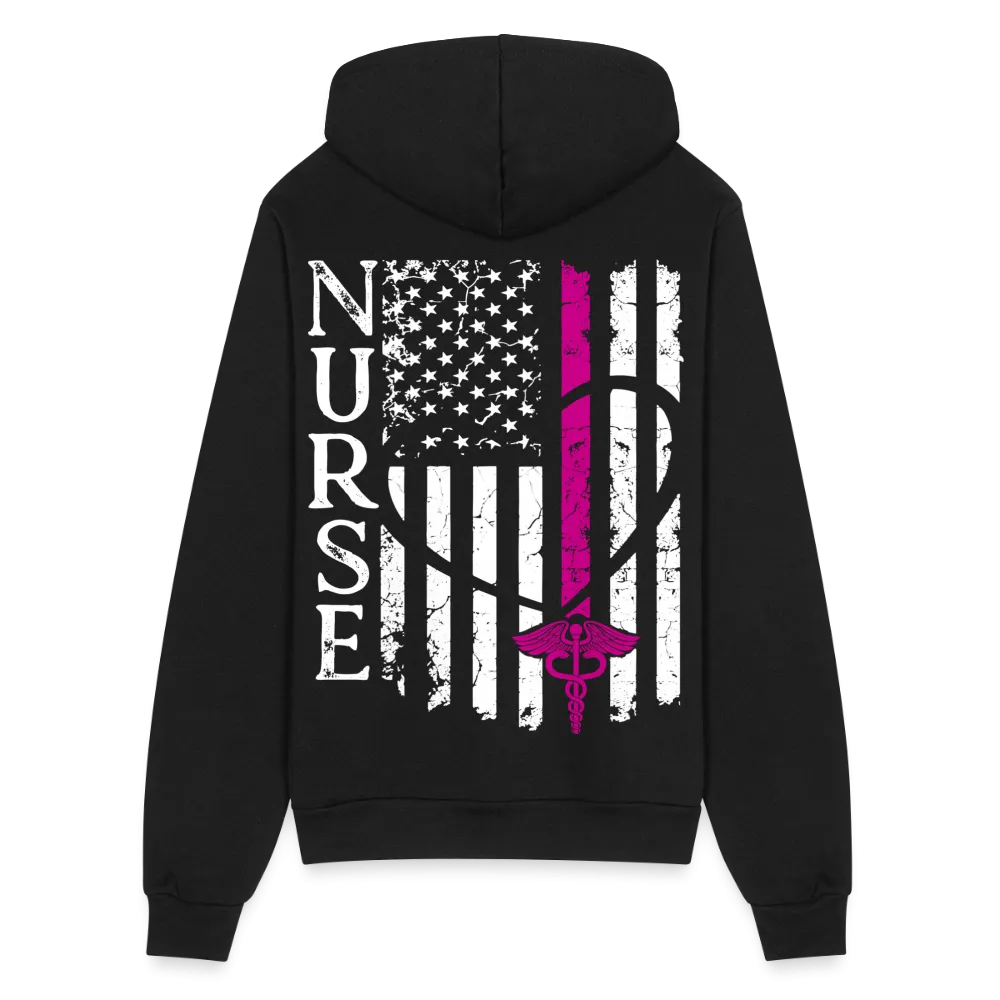 3450524342  Nurse Flag Full Zip