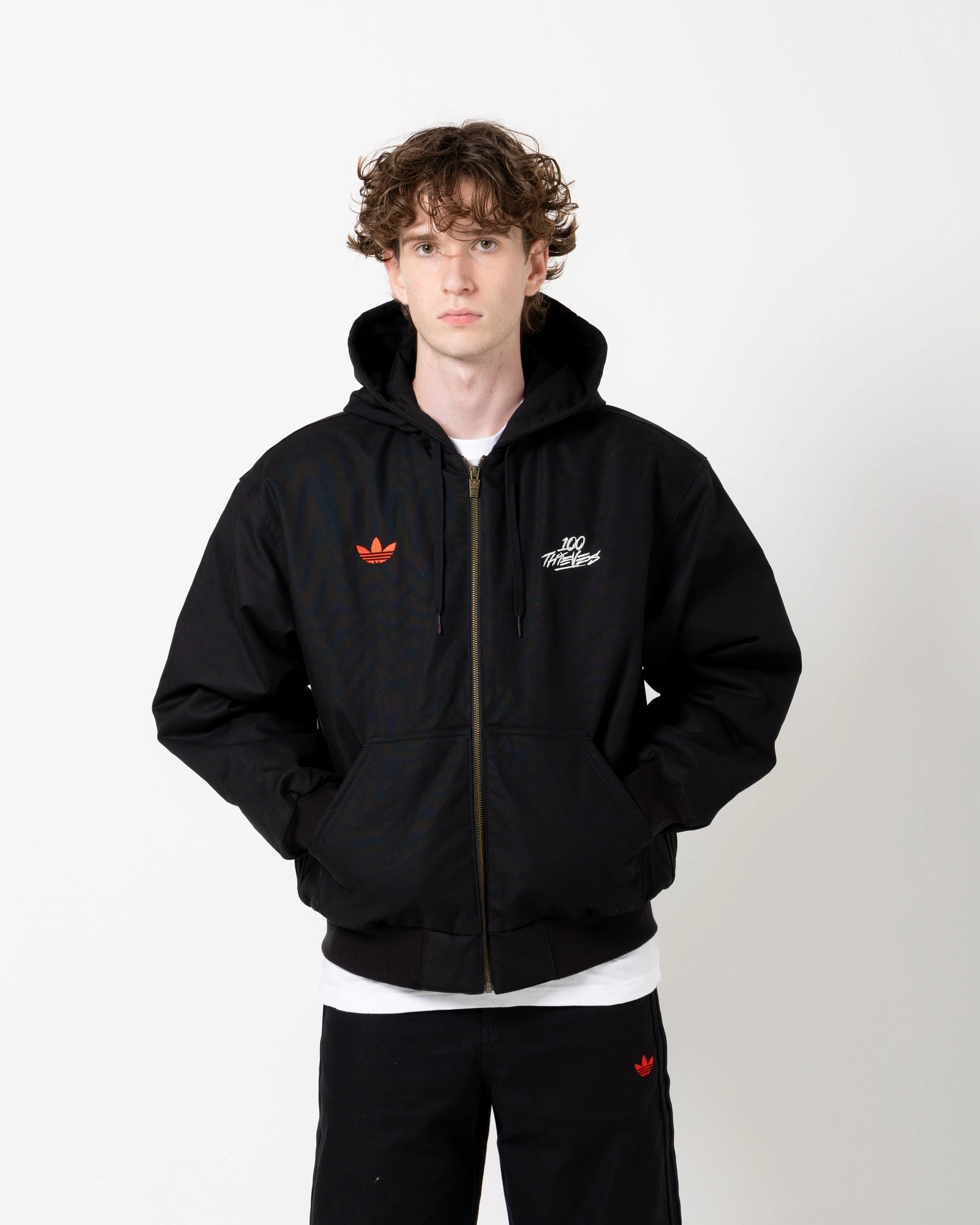 Adidas x 100 Thieves Jacket | Black