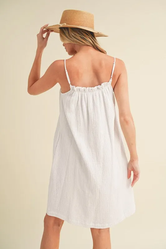 Aemi   Co Veda Casual Embroidered Dress