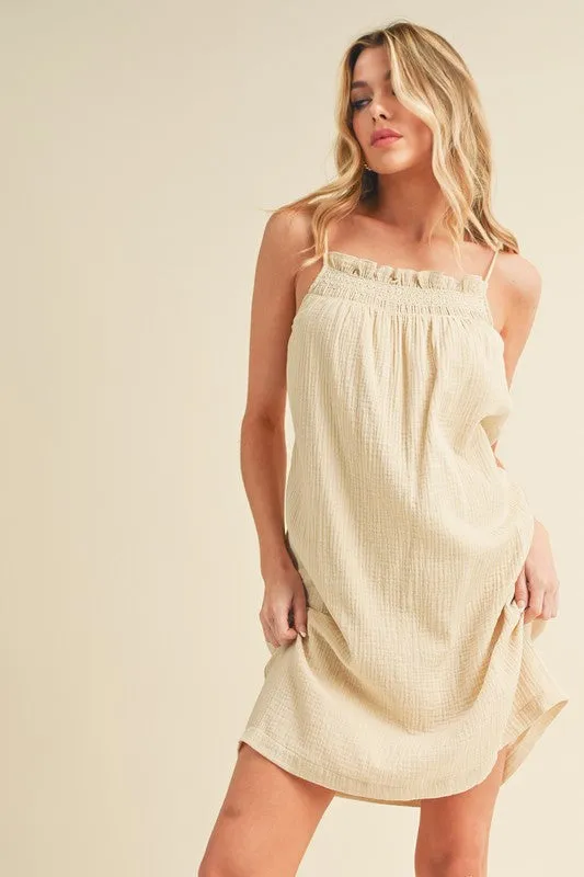 Aemi   Co Veda Casual Embroidered Dress
