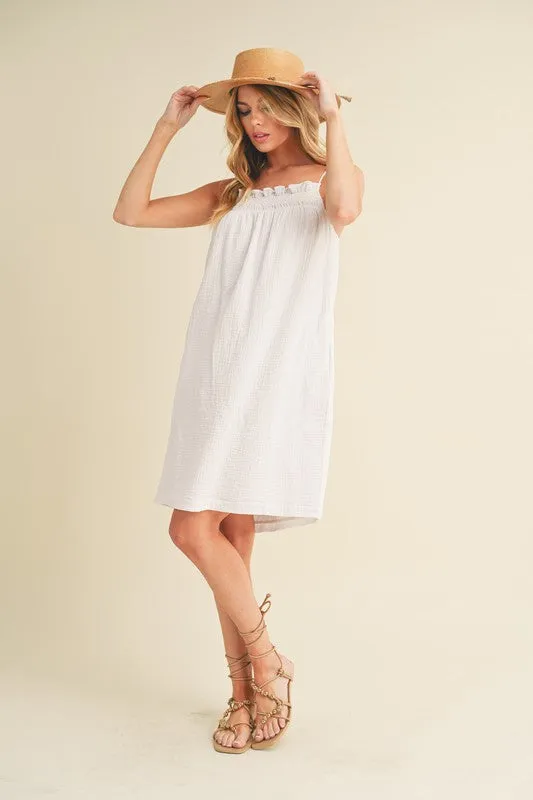 Aemi   Co Veda Casual Embroidered Dress