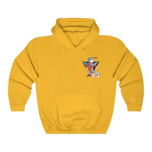 Air Bugs Bunny Unisex Hooded Sweatshirt, Custom Hooded sweatshirt, Graphic hooded sweatshirt, Bugs Bunny hooded sweatshirt