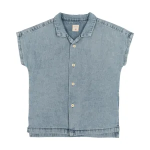 Analogie Stonewash Button Down Shirt - Stonewash