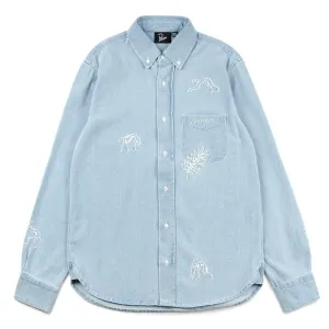 Ancient Aliens L/S Shirt | Washed Blue
