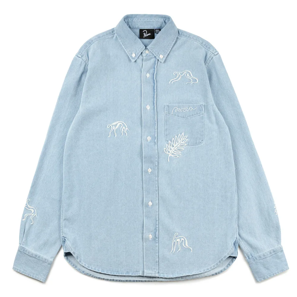 Ancient Aliens L/S Shirt | Washed Blue