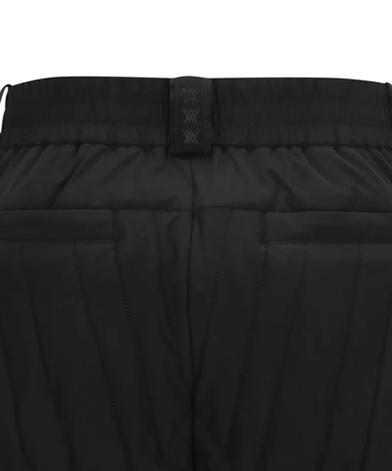 ANEW GOLF Men's Anew Quilting Point Jogger Long Pants - Black