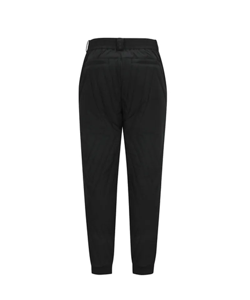 ANEW GOLF Men's Anew Quilting Point Jogger Long Pants - Black
