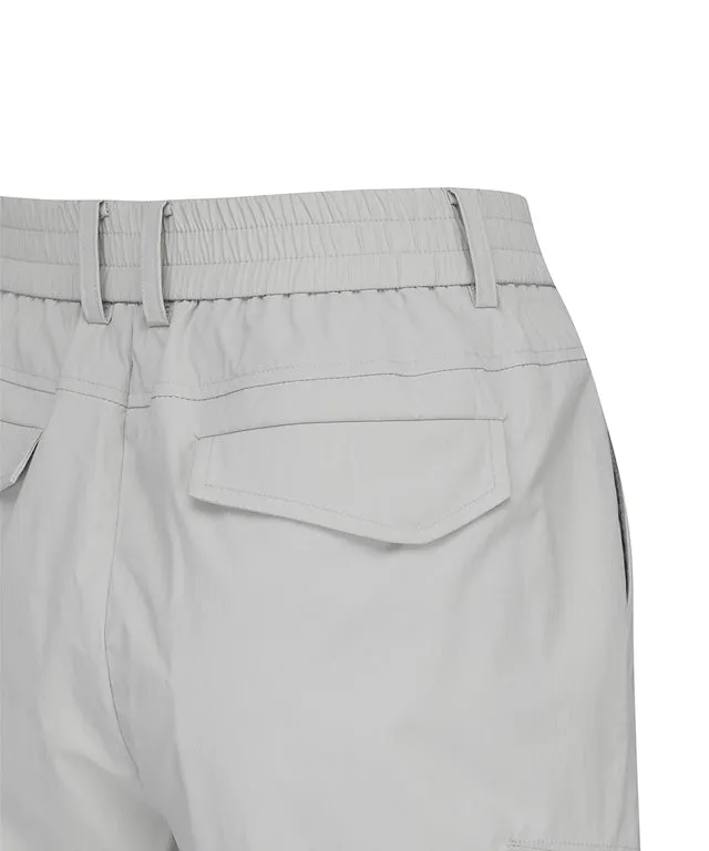 ANEW Golf: Women Ribstop Pocket Jogger Long Pants - Beige