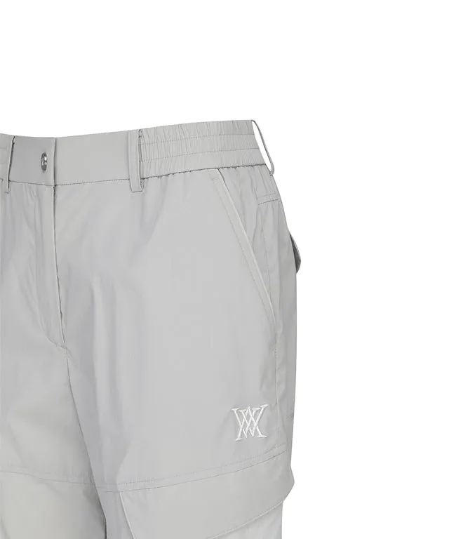 ANEW Golf: Women Ribstop Pocket Jogger Long Pants - Beige