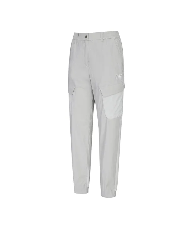 ANEW Golf: Women Ribstop Pocket Jogger Long Pants - Beige
