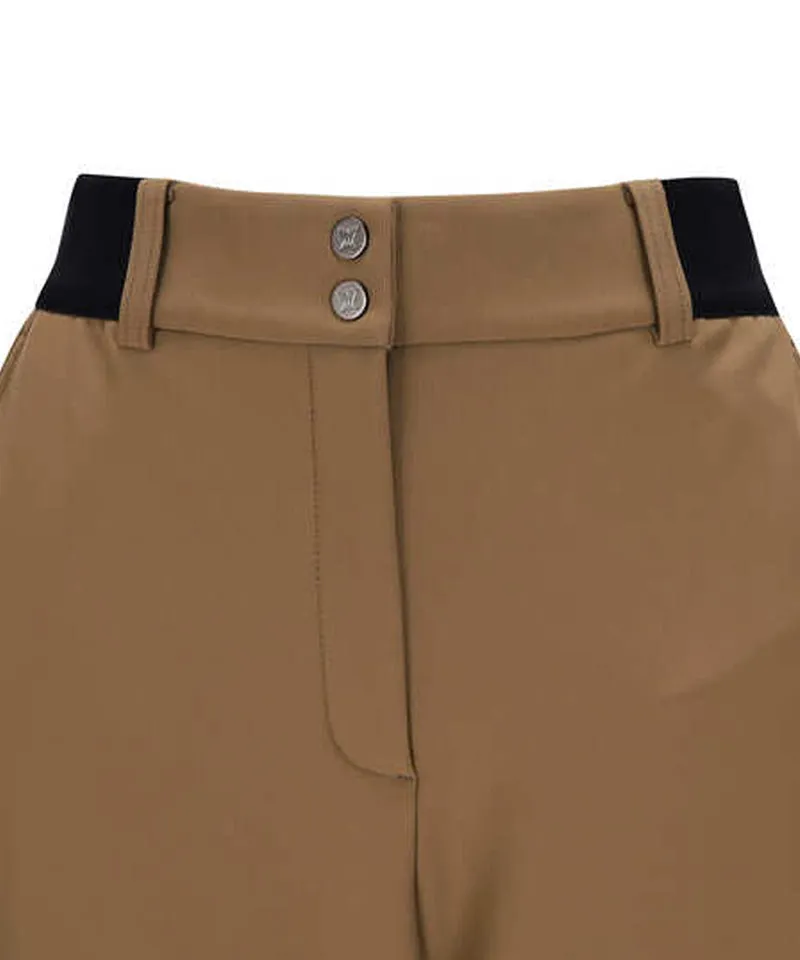 ANEW GOLF Women's Bonding Jogger Long Pants - Dark Beige
