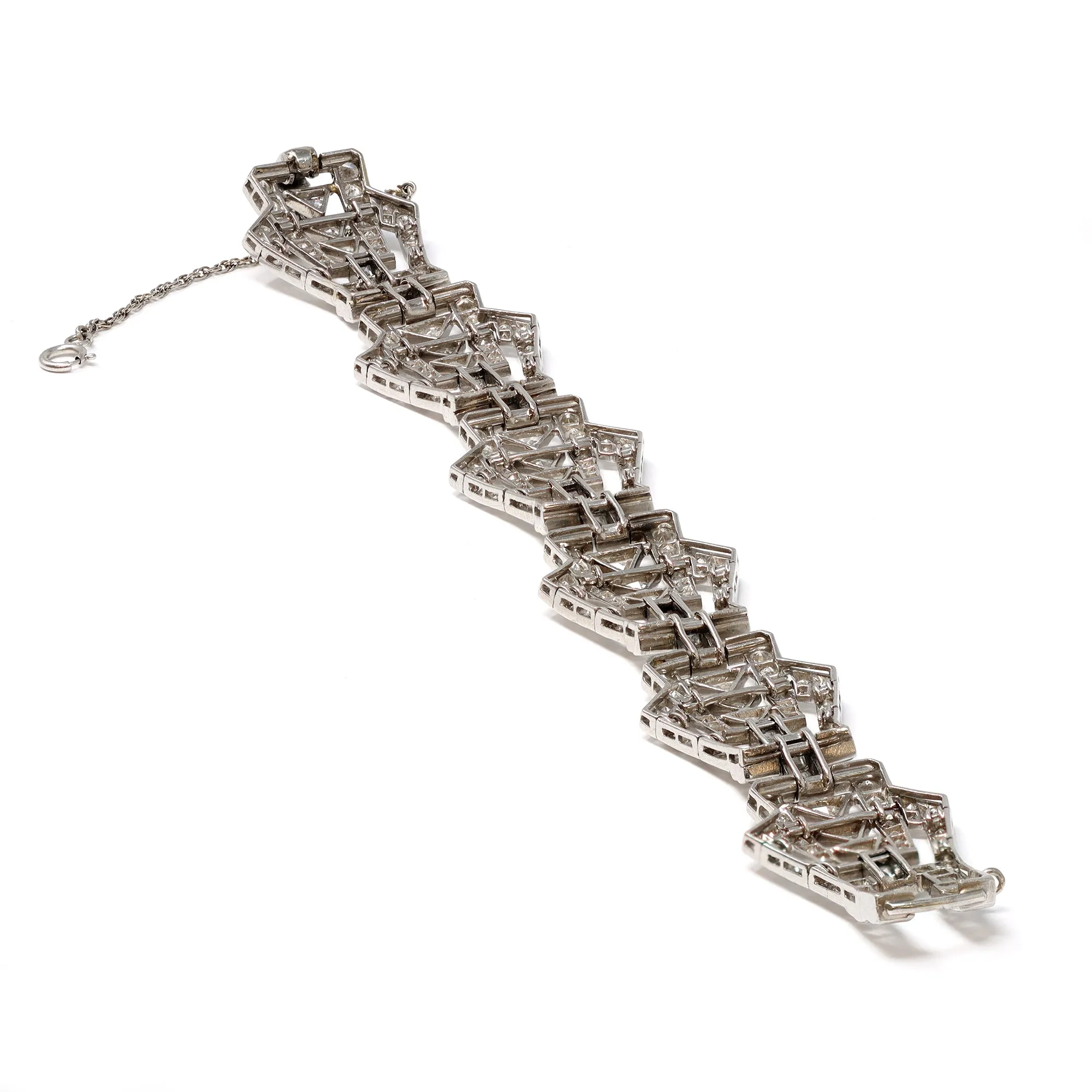 Art Deco Diamond and Platinum Bracelet