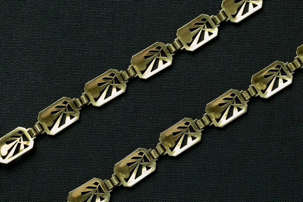 Art Deco Enamel Collar Necklace