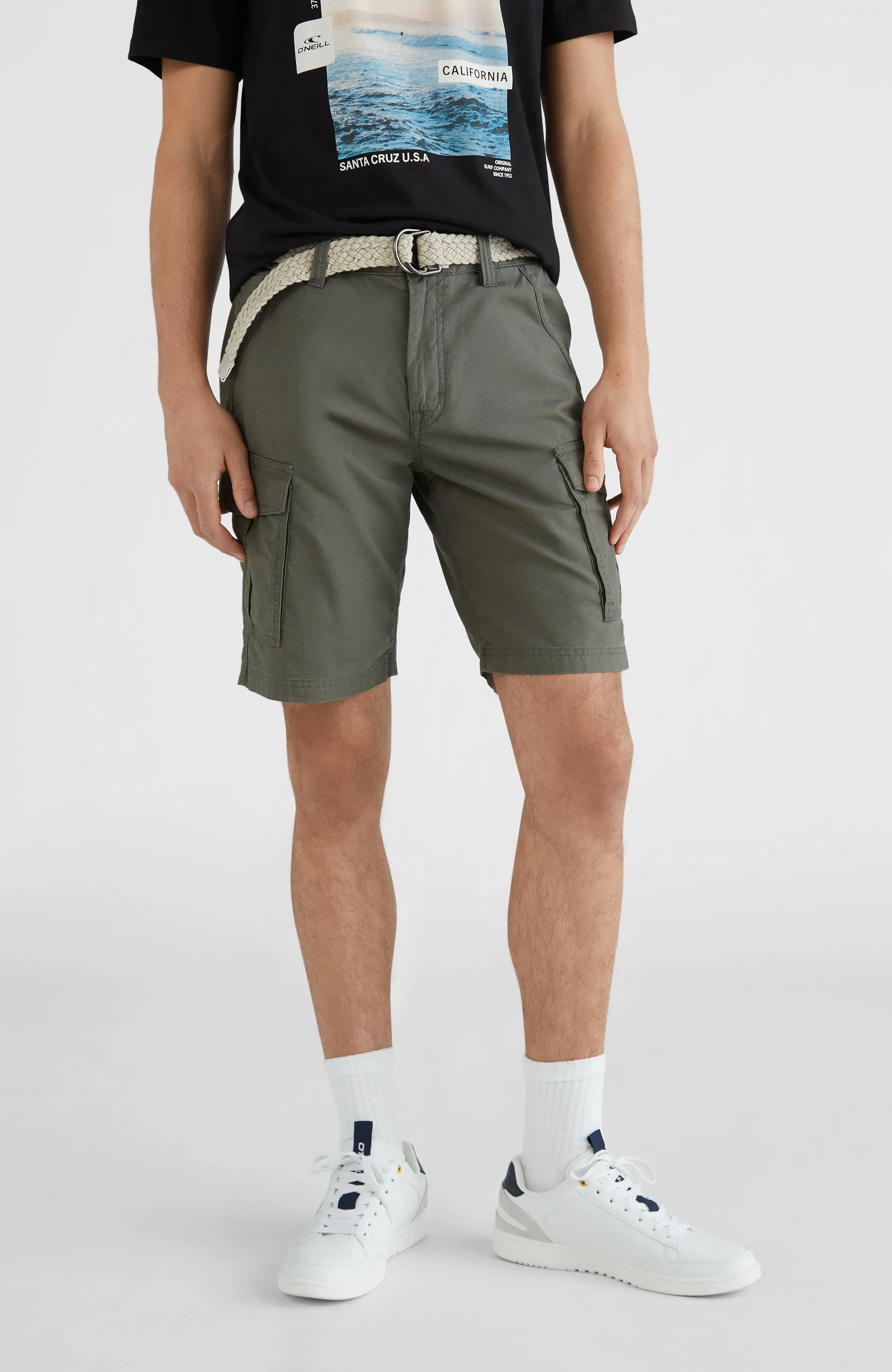 Beach Break Cargo Hose | Military Green -A