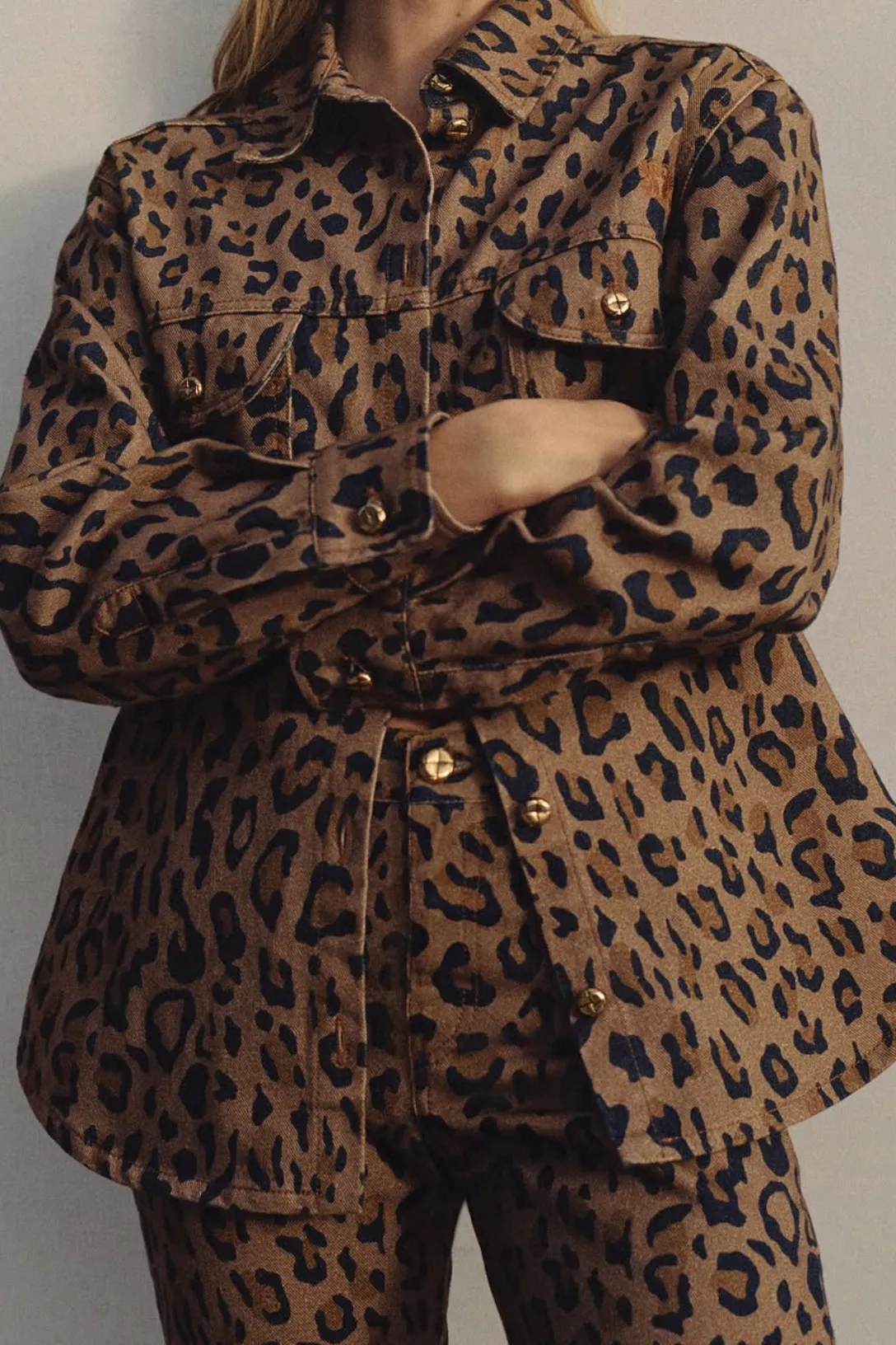 Berber Shirt | Simba Denim Camel