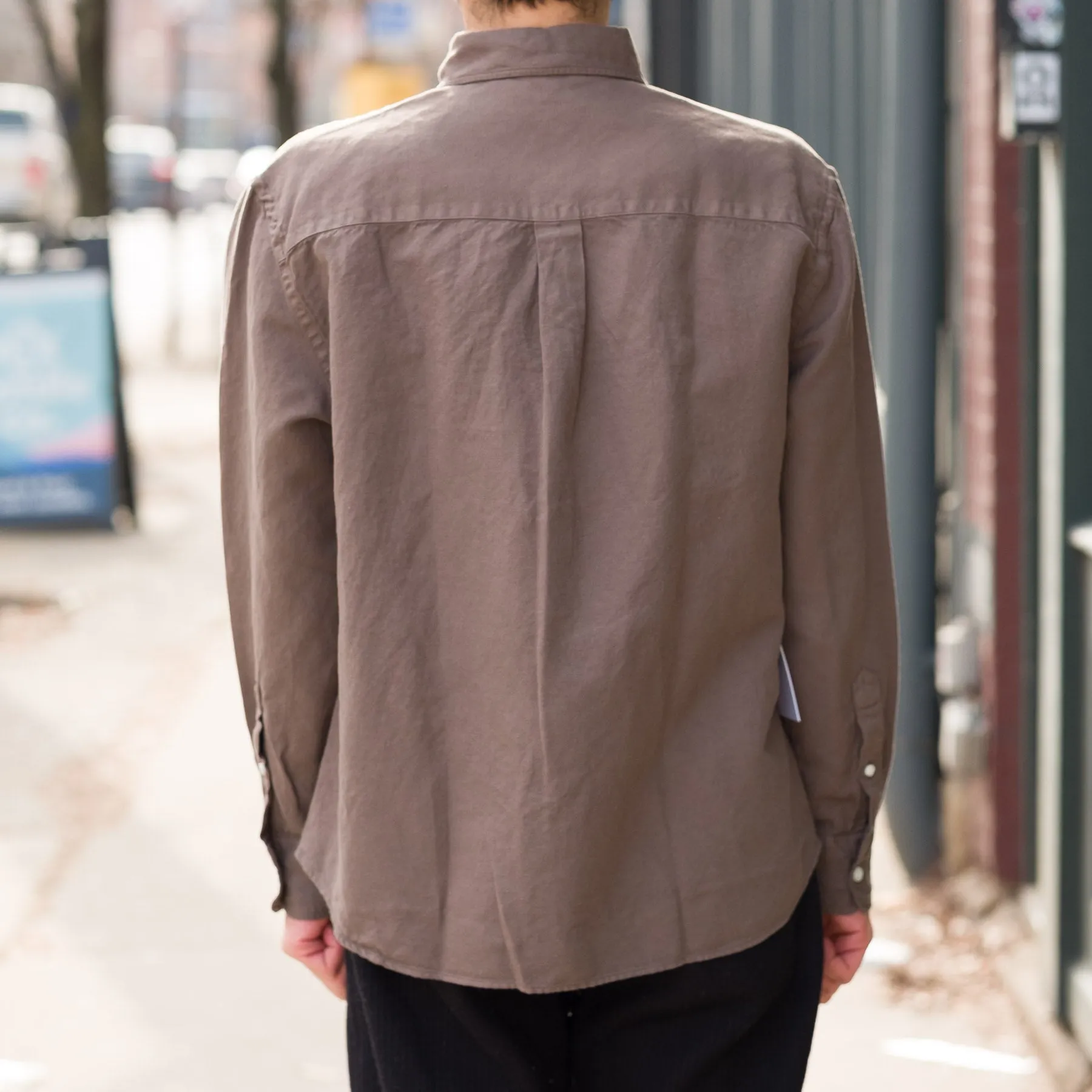 Big Oxford in Espresso Hemp