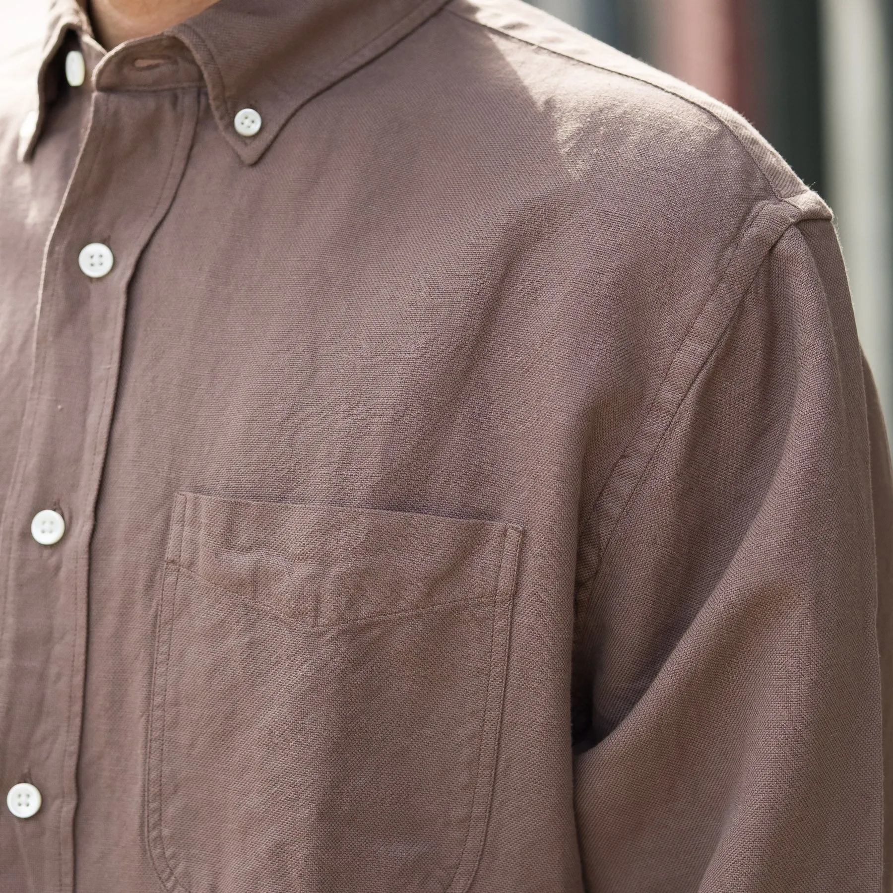 Big Oxford in Espresso Hemp