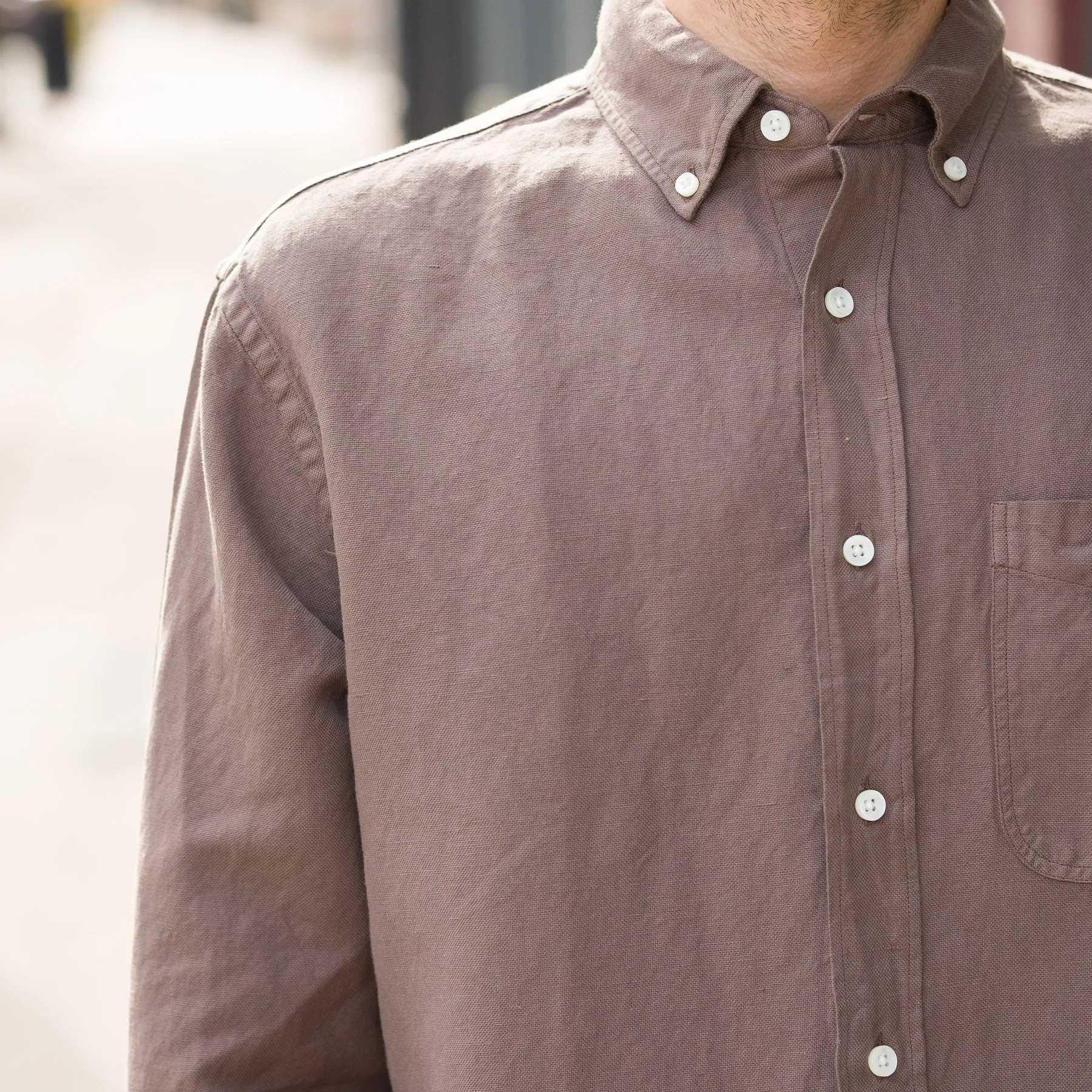 Big Oxford in Espresso Hemp
