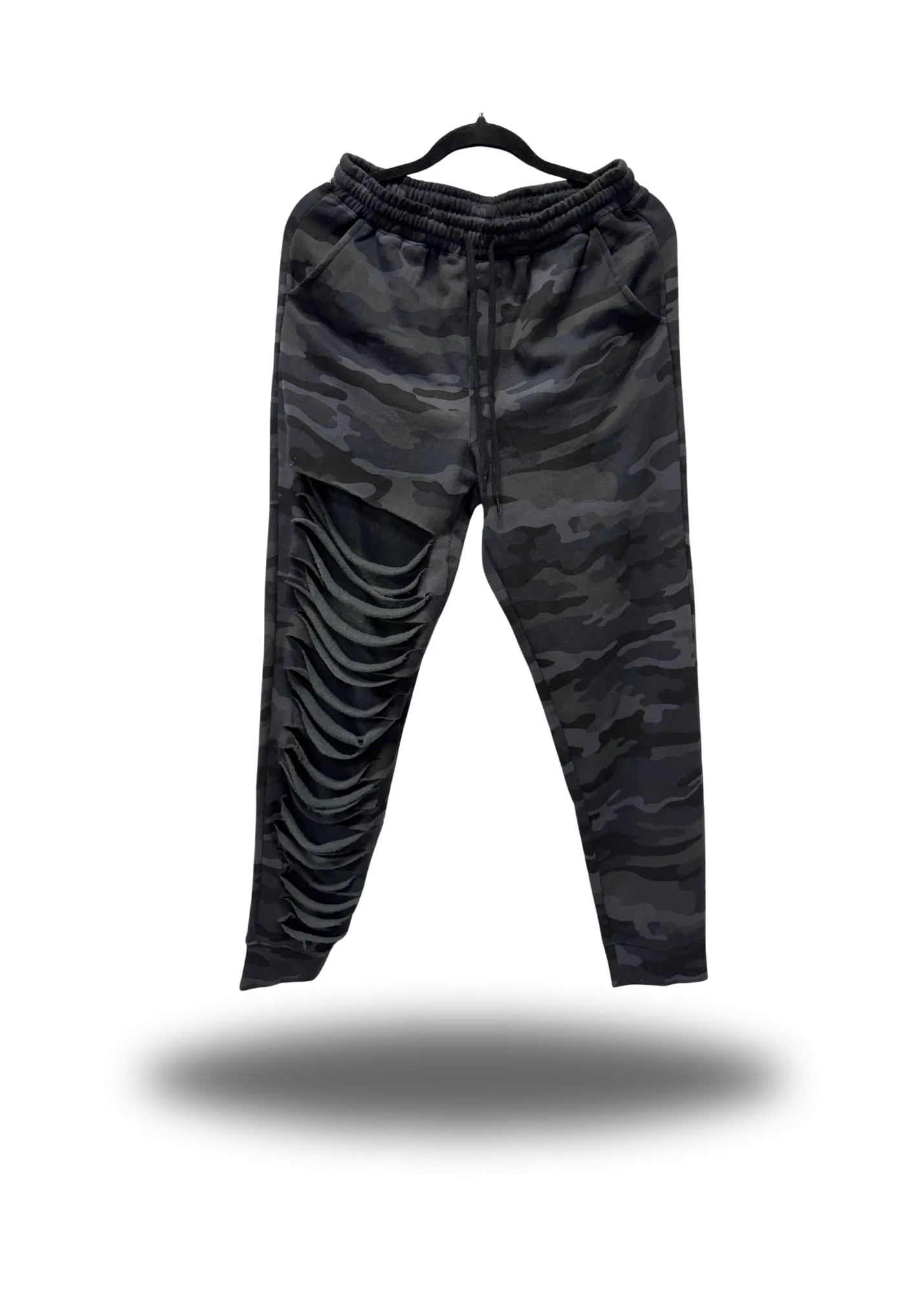 BLACK CAMO ROAD RASH JOGGER