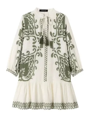 Bohemian Embroidered Sundress