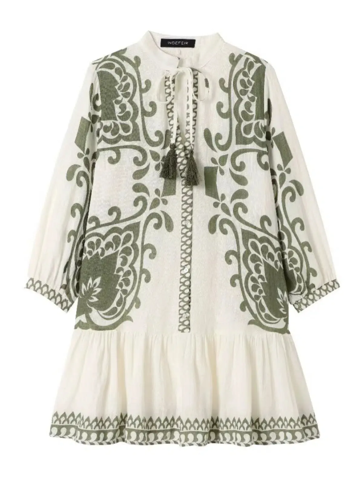Bohemian Embroidered Sundress