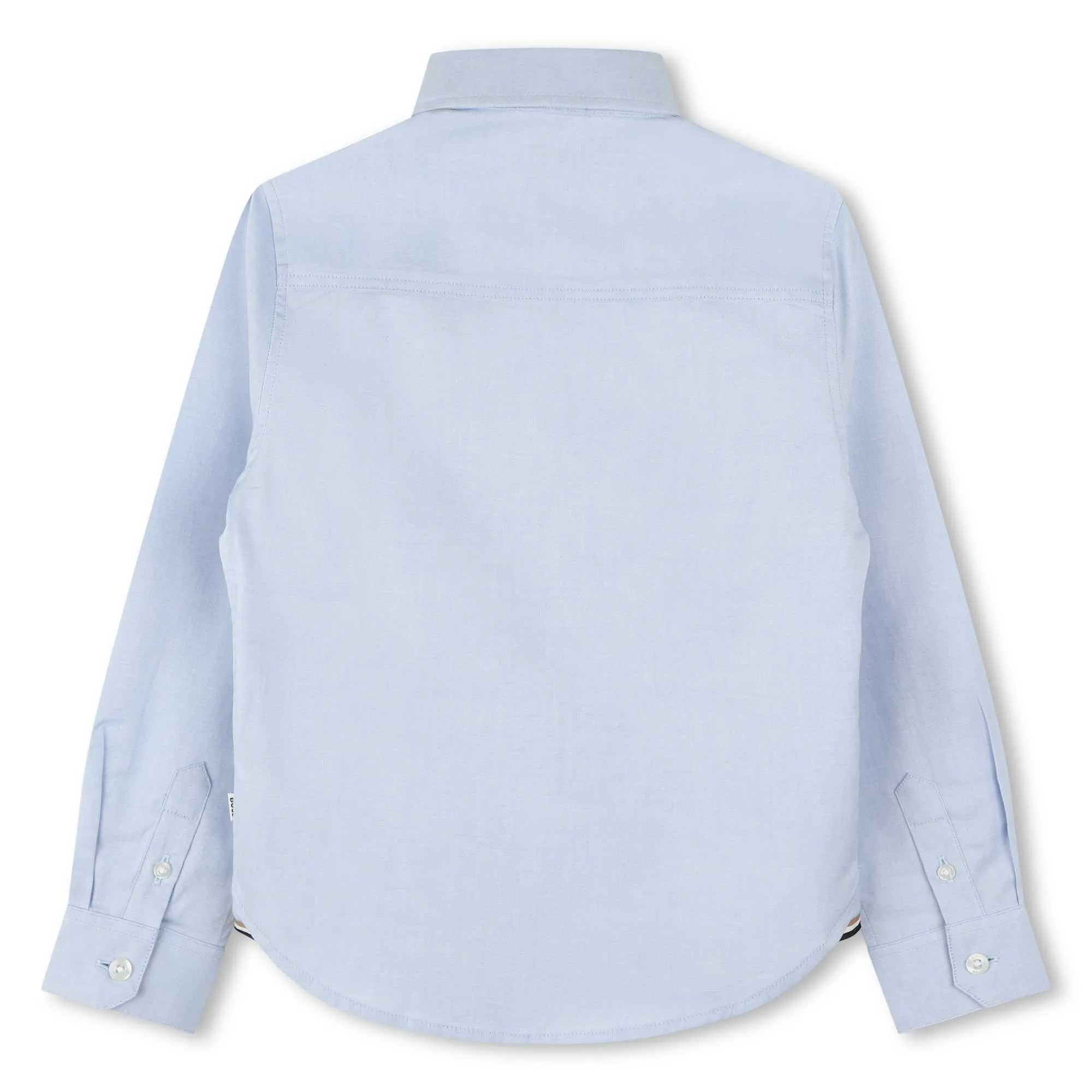 BOSS Embroidered Cotton Shirt