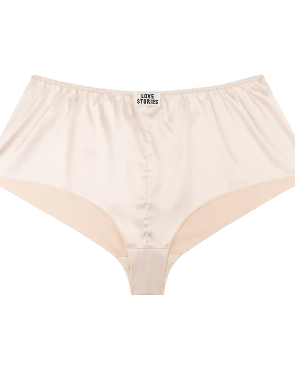 Boxershort-style shorts - CHRISSY OFF WHITE