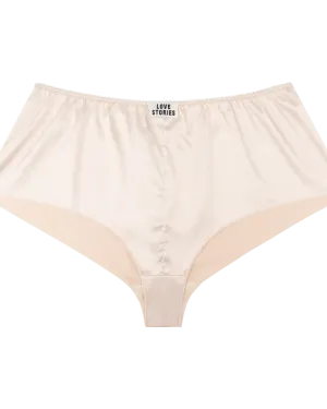 Boxershort-style shorts - CHRISSY OFF WHITE