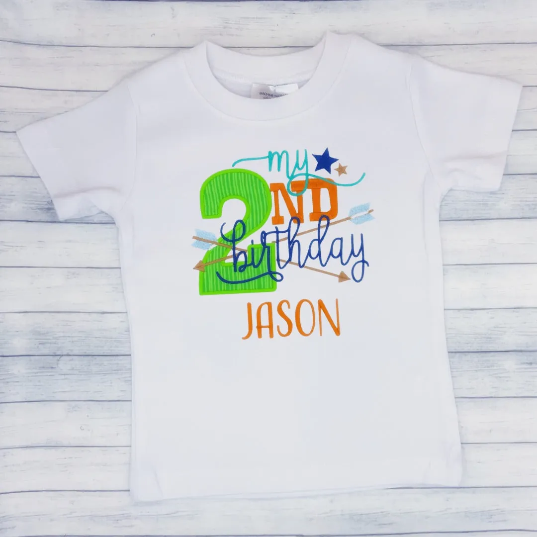 Boys Birthday Shirt - 2nd Birthday