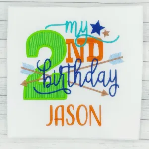 Boys Birthday Shirt - 2nd Birthday