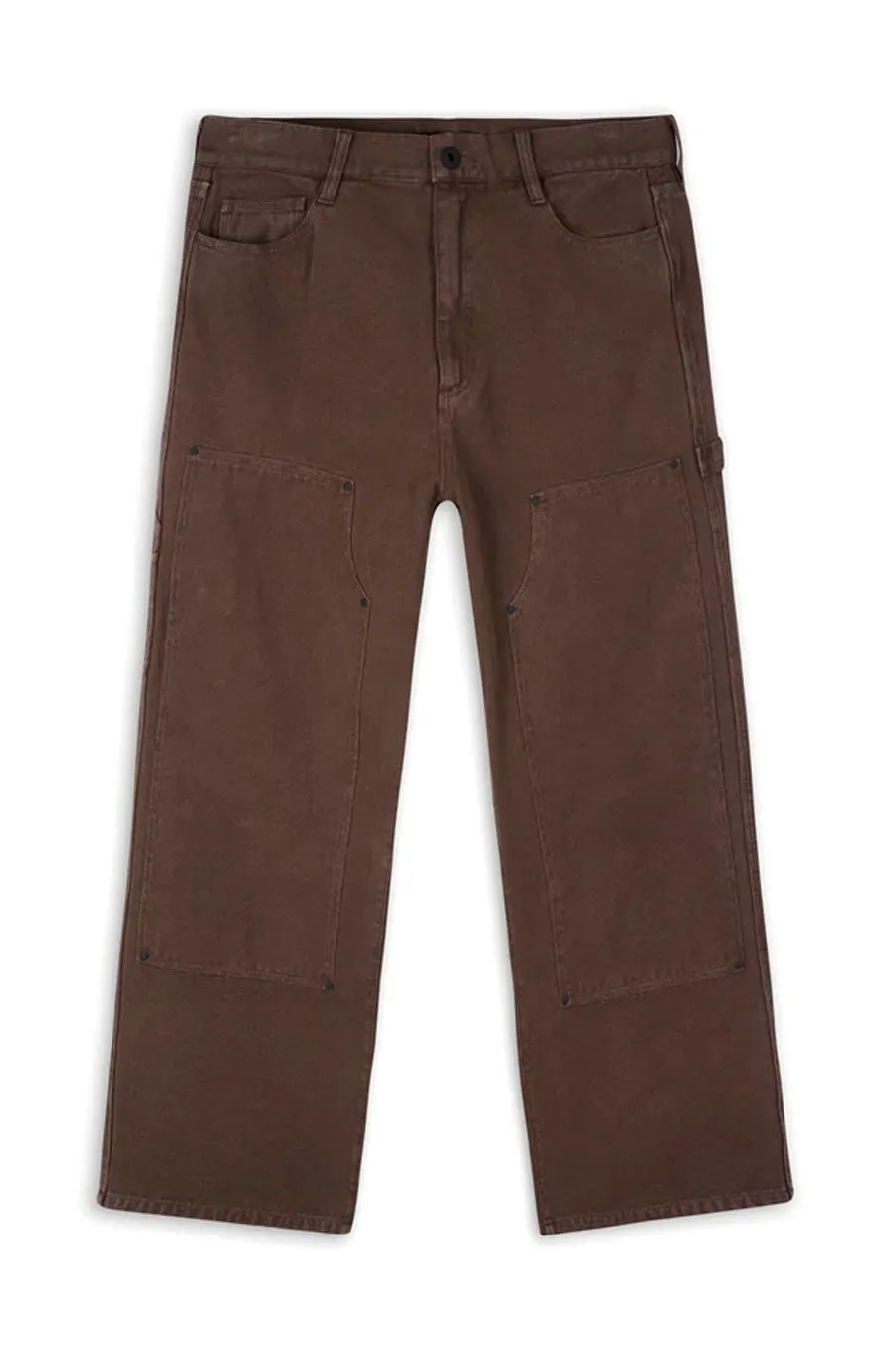 BRAIN DEAD DOUBLE KNEE UTILITY PANT BROWN