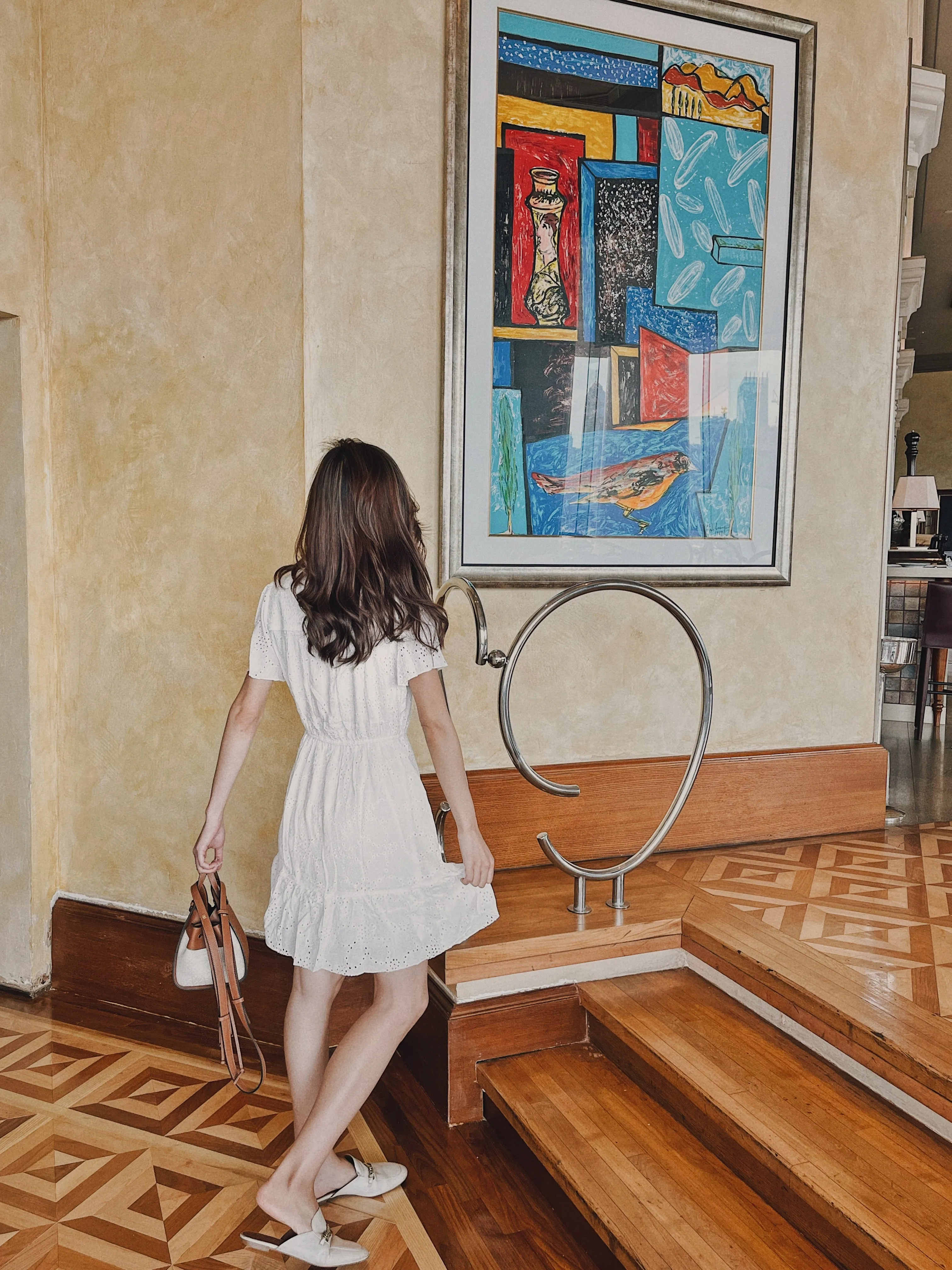 Brynn Eyelet Mini Dress