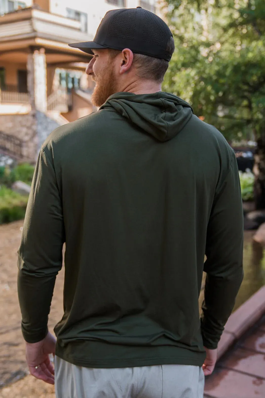 Burlebo Mallard Green Performance Hoodie
