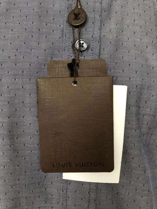 Button Down Emblem Shirt