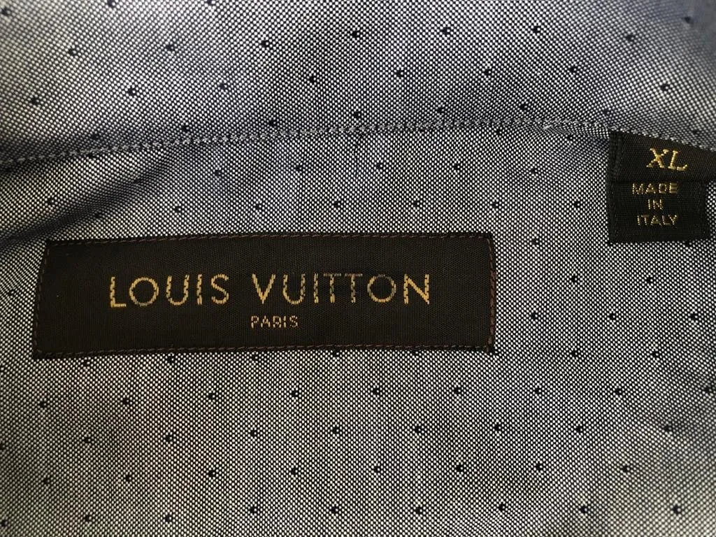 Button Down Emblem Shirt