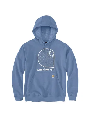 Carhartt Loose Fit Midweight Embroidered C Graphic Hoodie