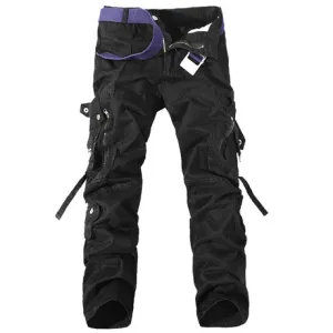 Causal Pockets Design Outdoor Cotton Men's Cargo Pants