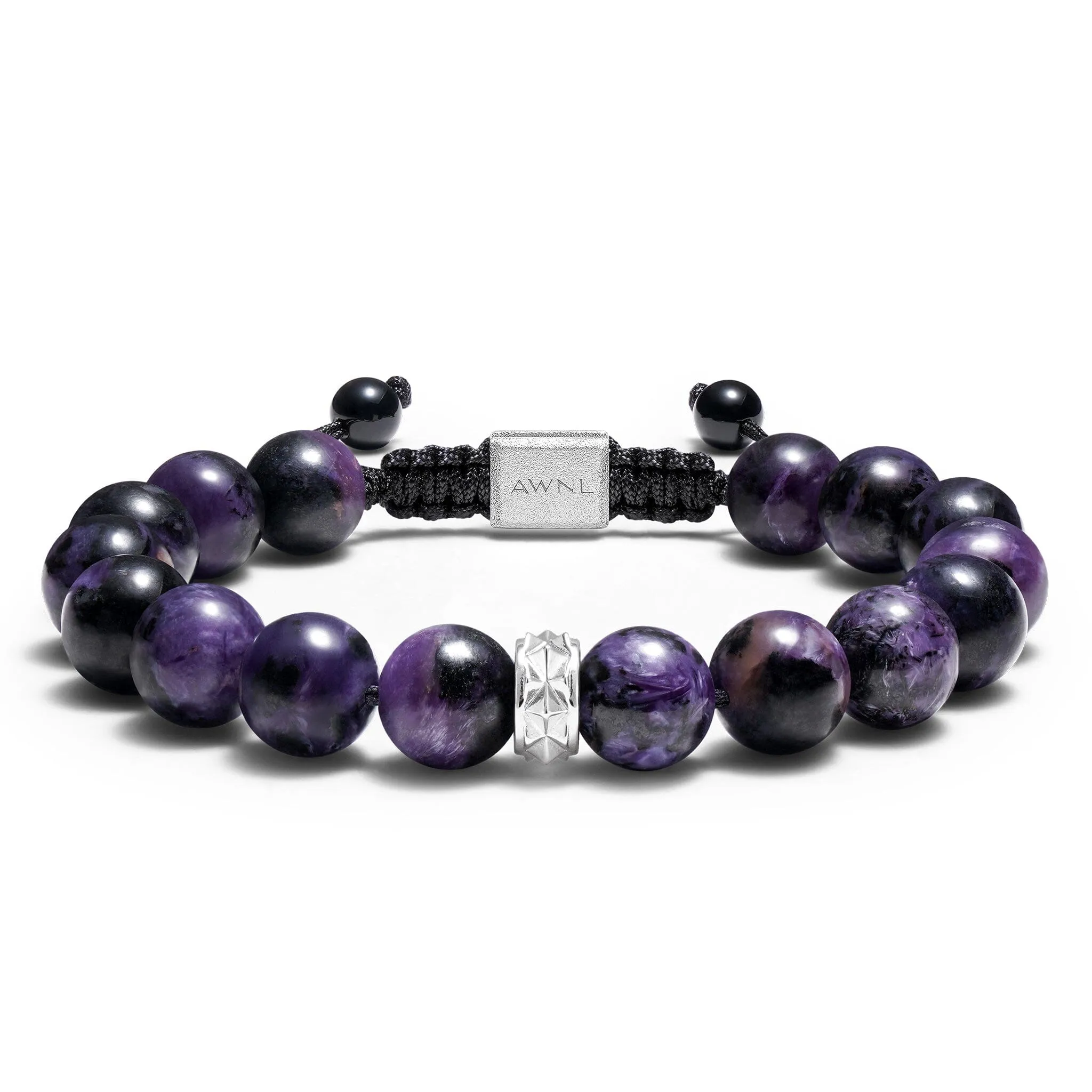 Charoite Macrame Bracelet
