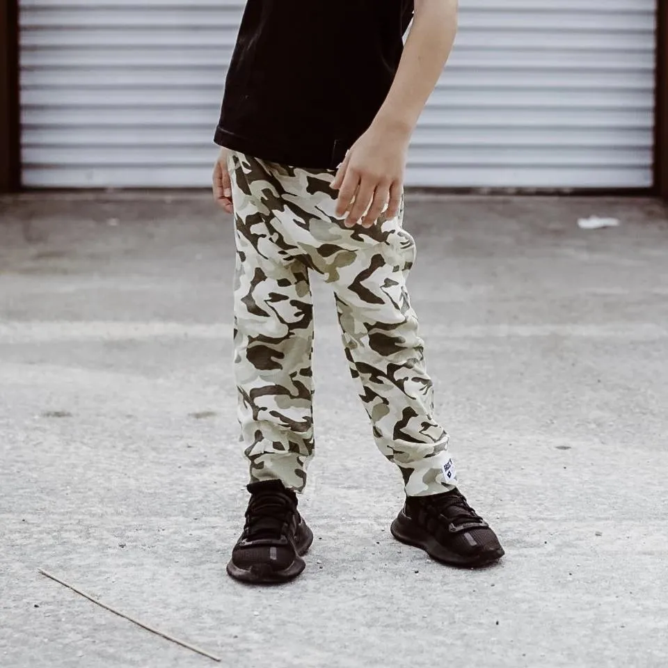 City Camo Jersey Joggers - 3 Colors Available!