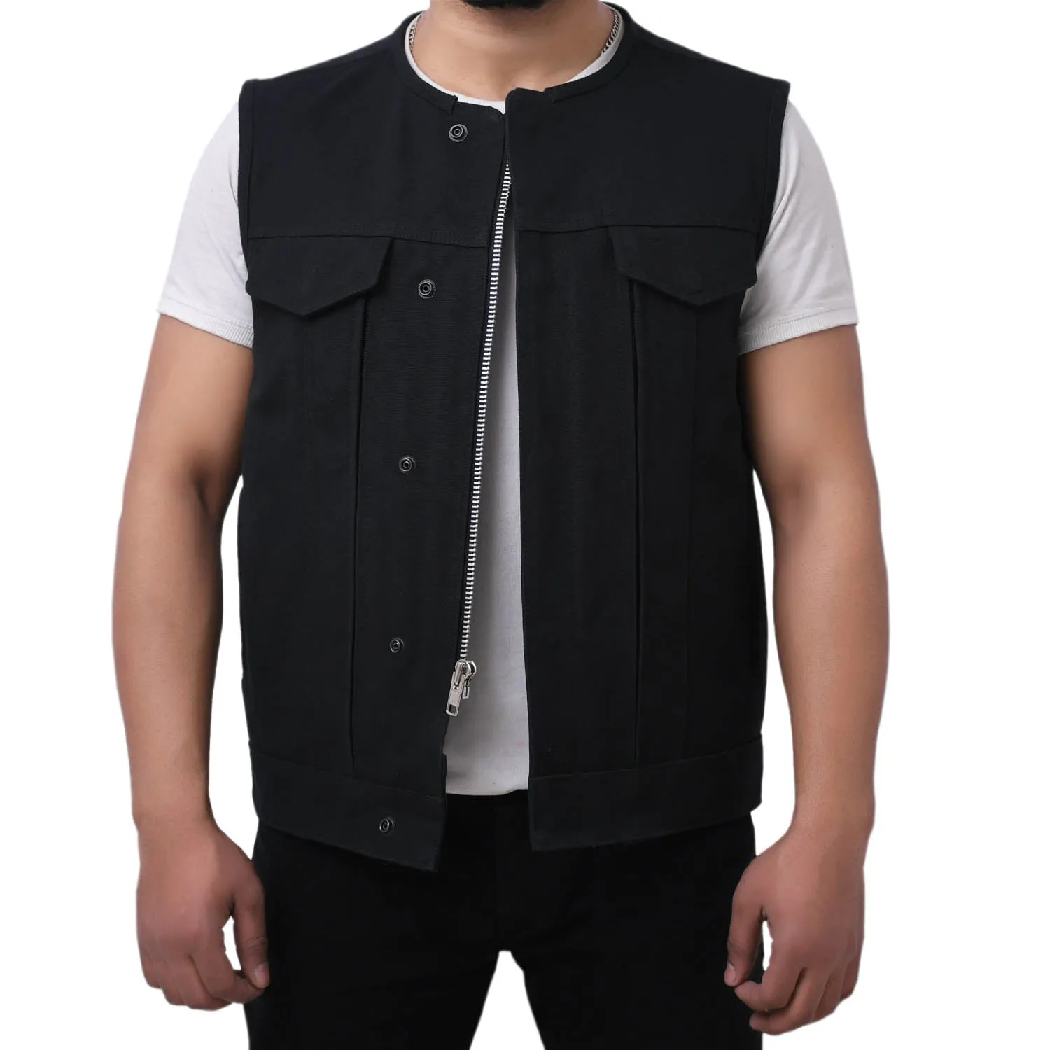 CLARK - Motorcycle Canvas Vest