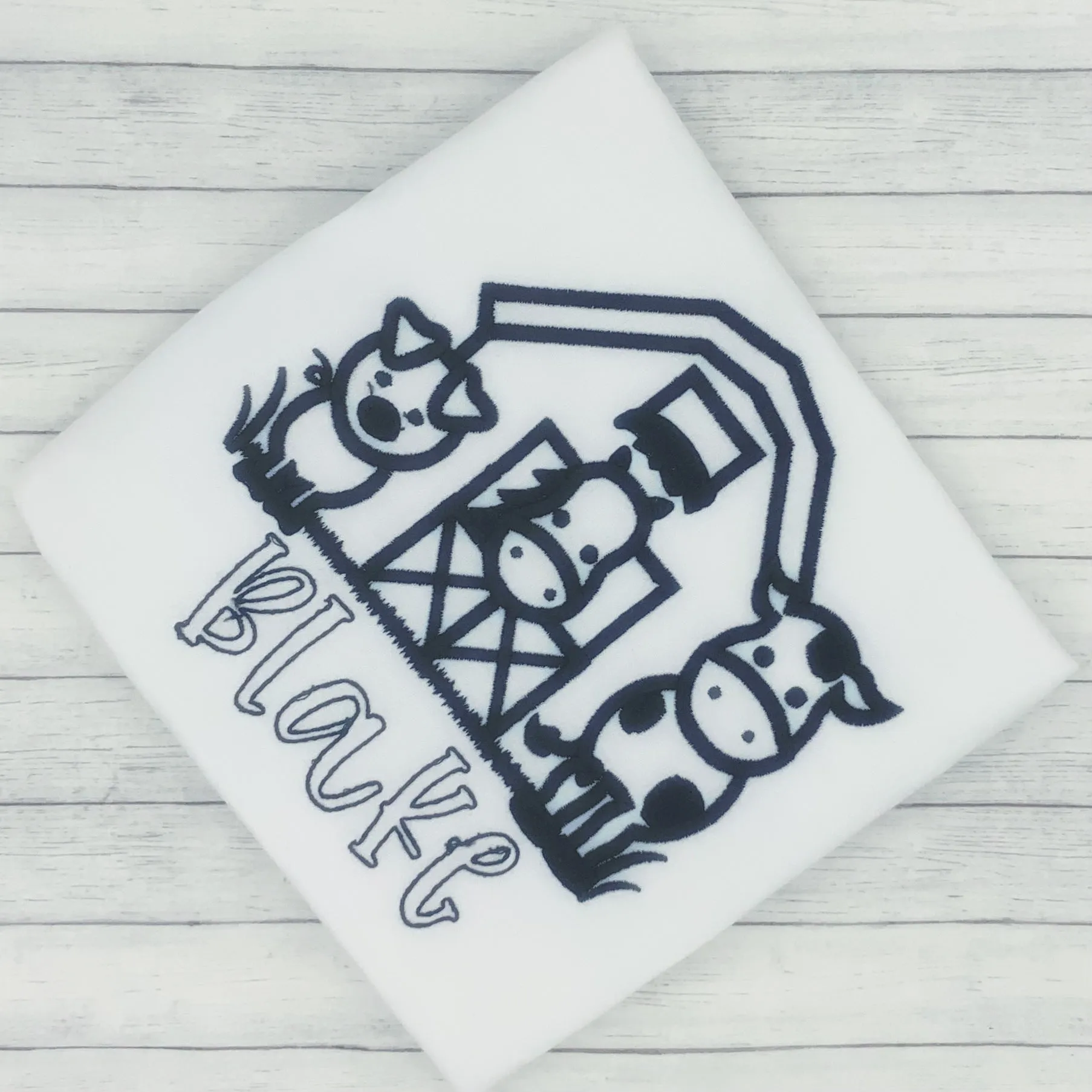 Color Me Embroidery - Barn - Washable Markers Included