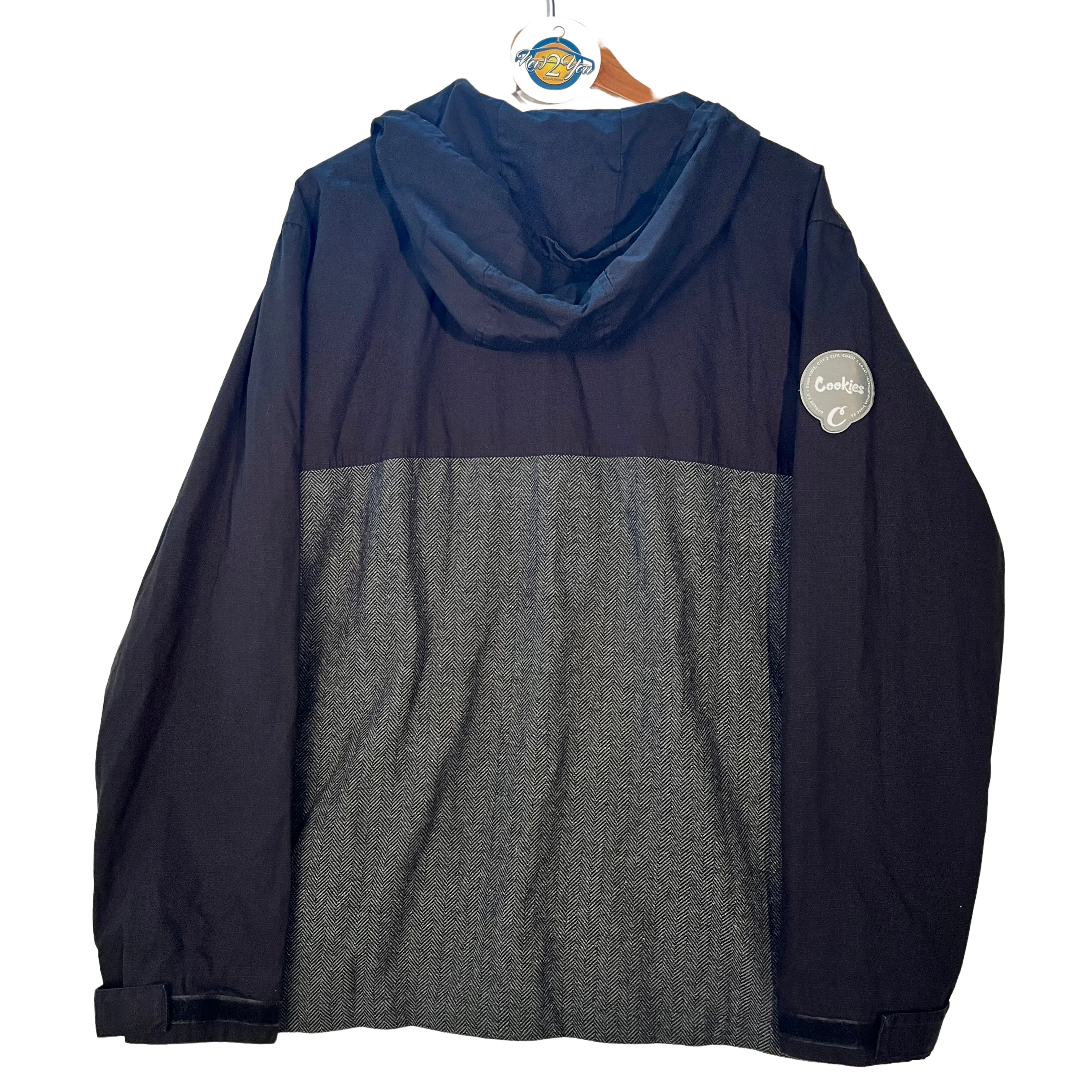 Cookies Black Canvas X Wool Jacket