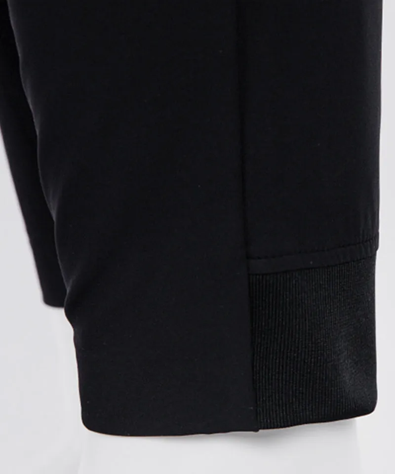 CREVE NINE: Men's Half Jogger Pants - Black