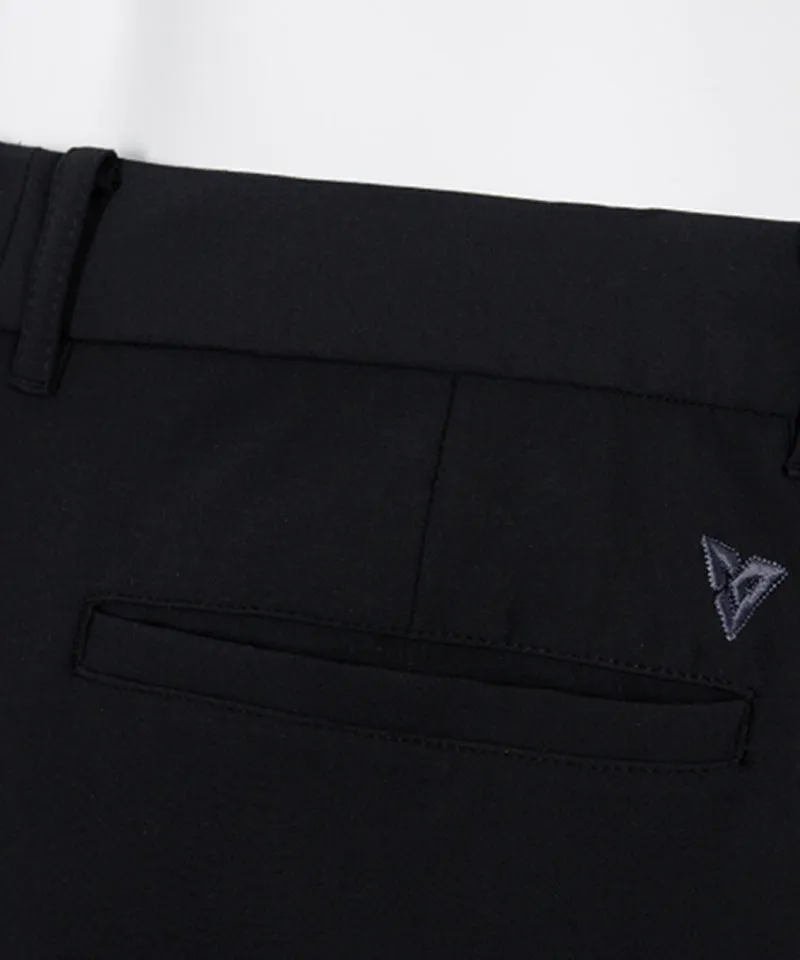 CREVE NINE: Men's Half Jogger Pants - Black