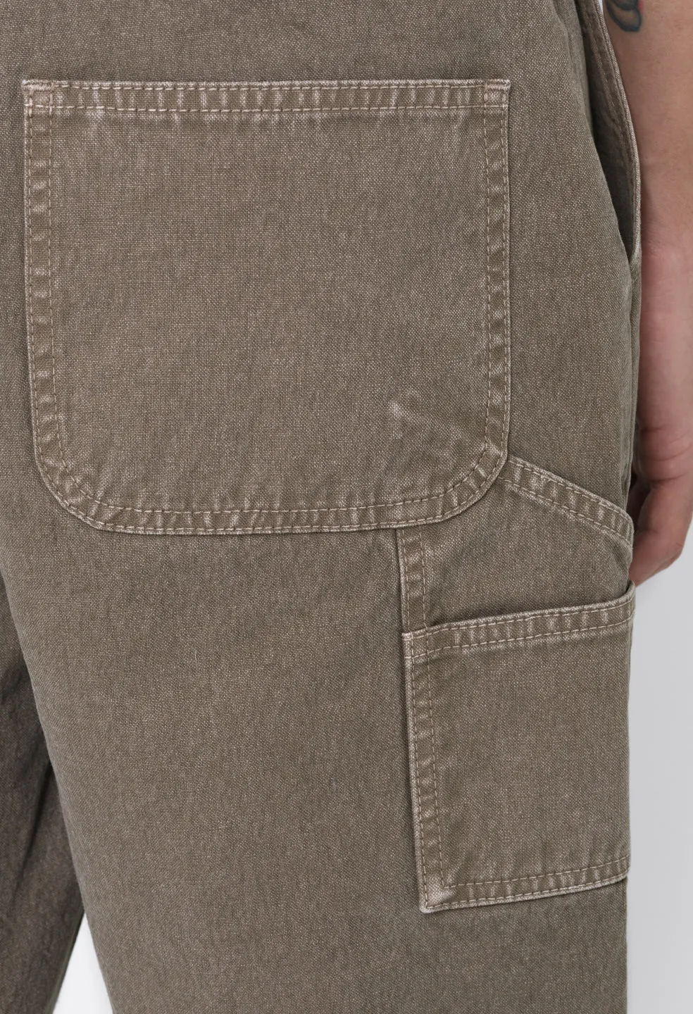 Cut-Off Work Shorts / Brown