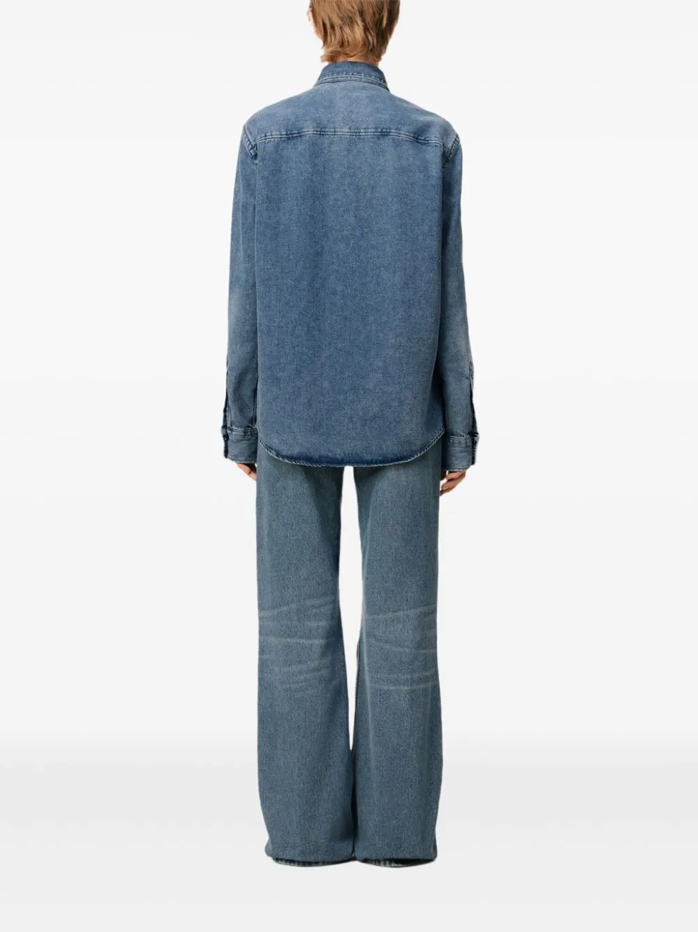 Denim cotton shirt