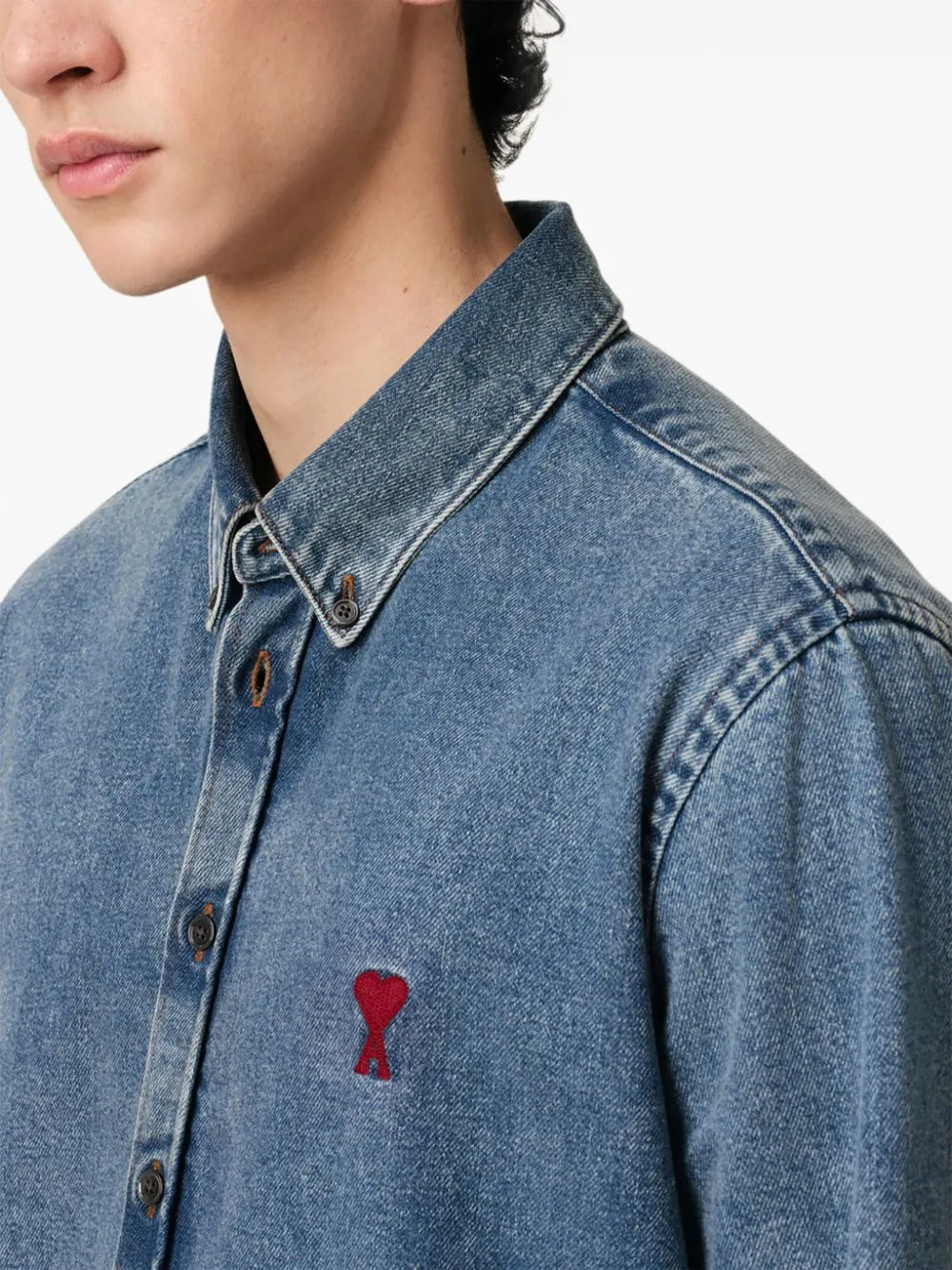 Denim cotton shirt