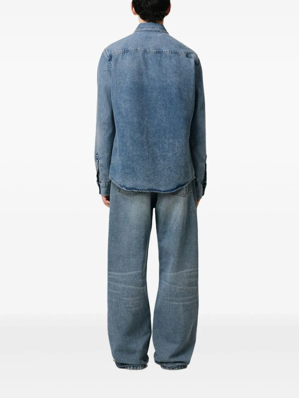 Denim cotton shirt