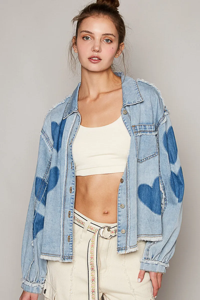 Denim Heart Jacket