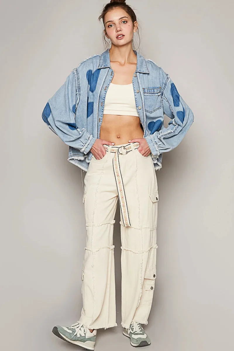 Denim Heart Jacket
